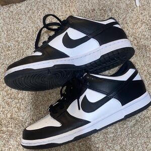 Nike dunk panda sz 6.5y 8w